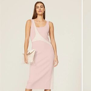 Esteban Cortazar Varsity Knit Dress